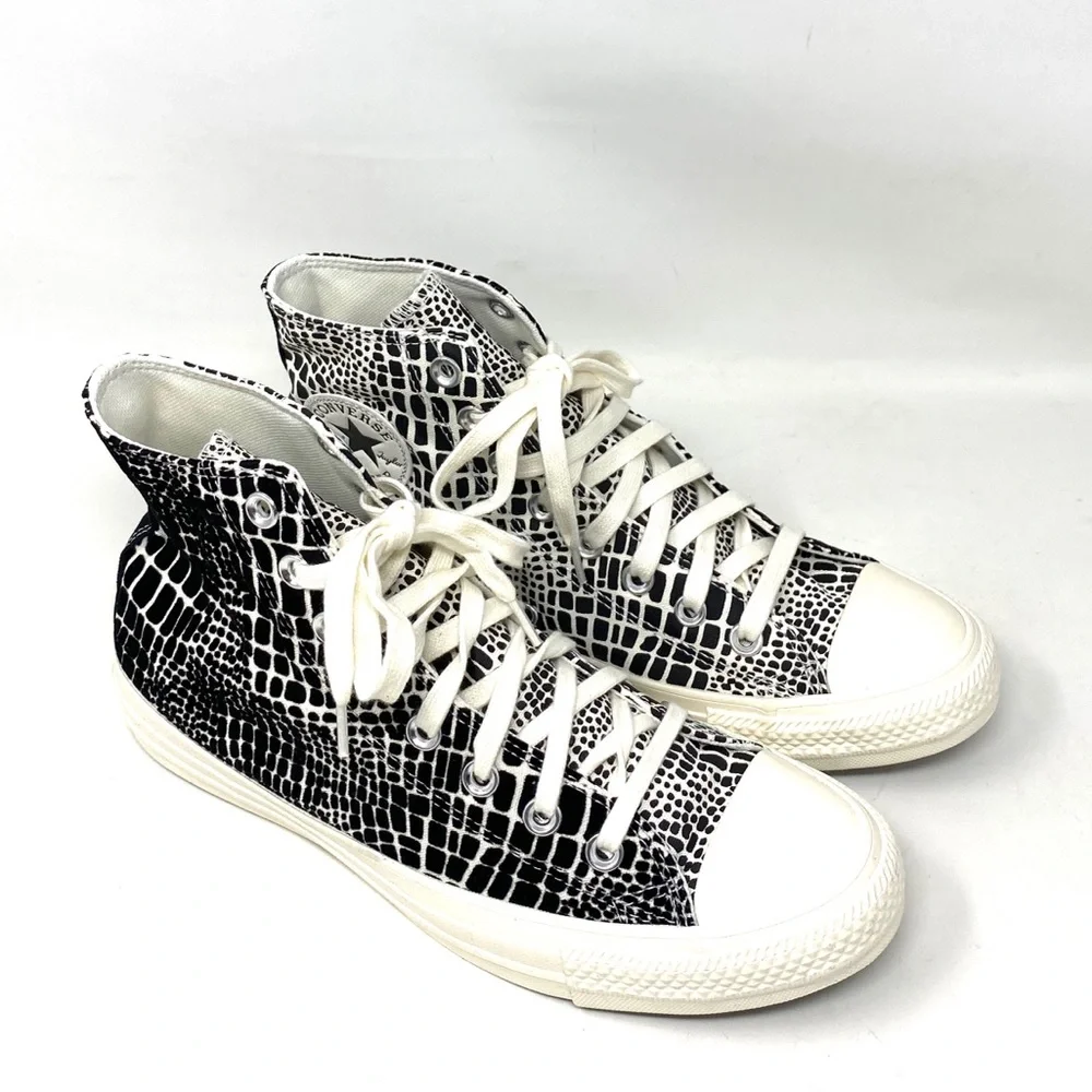 💖MEGA SALE💖Converse Chuck Taylor AS Shoes Women’s High Egret Black  570311F - Picture 4 of 9